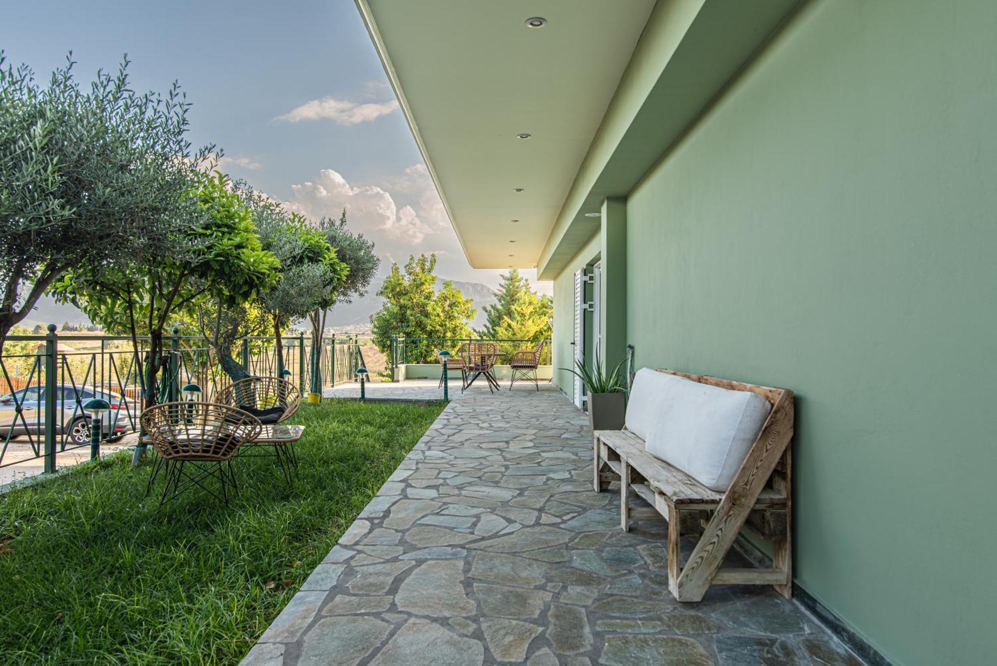 Masticha Apartment Oinofyta Exterior foto